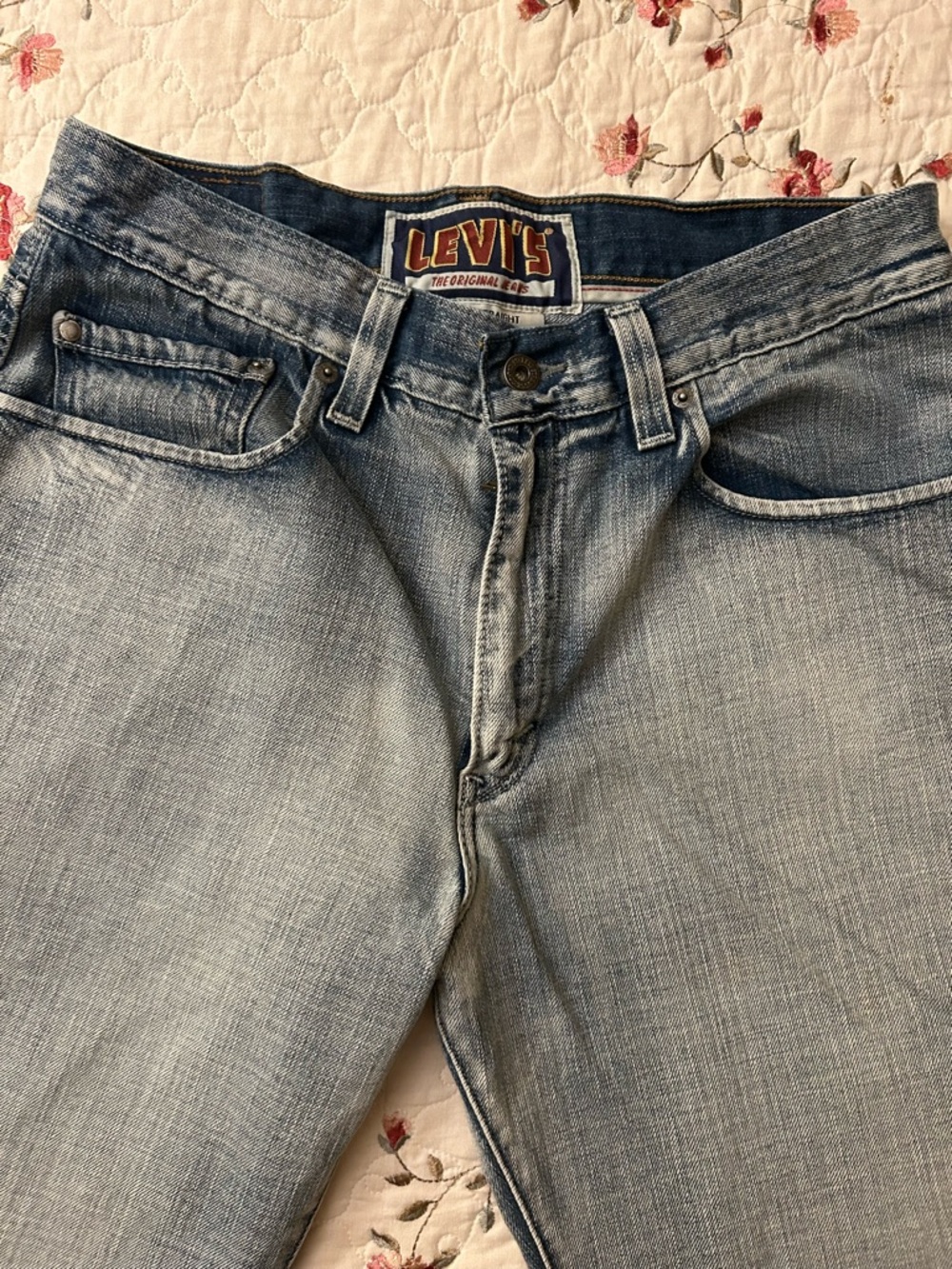 Levi's  569 Light Blue Slim Loose Straight Men's Jeans